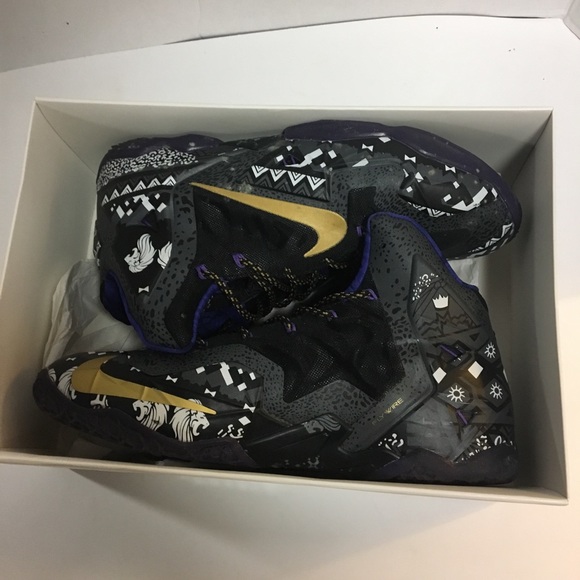 Lebron James 9 black history month size 12 - Picture 5 of 8